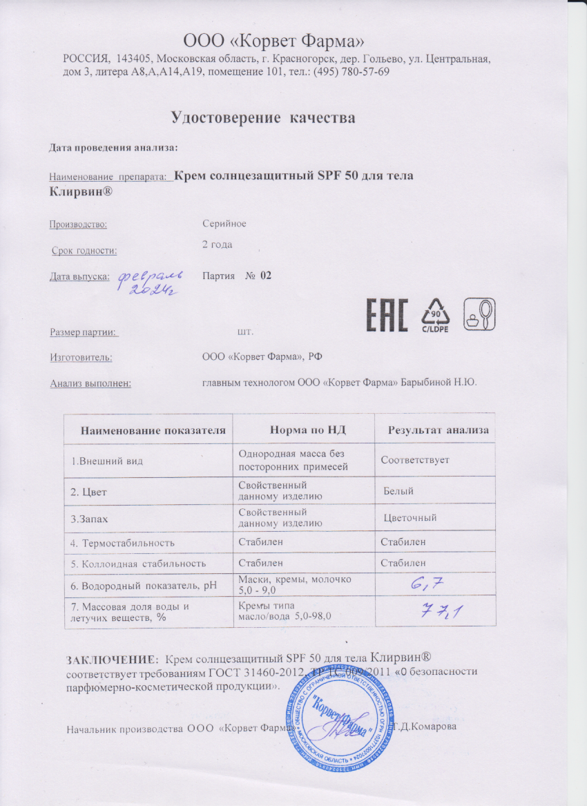 Паспорт №02202402
